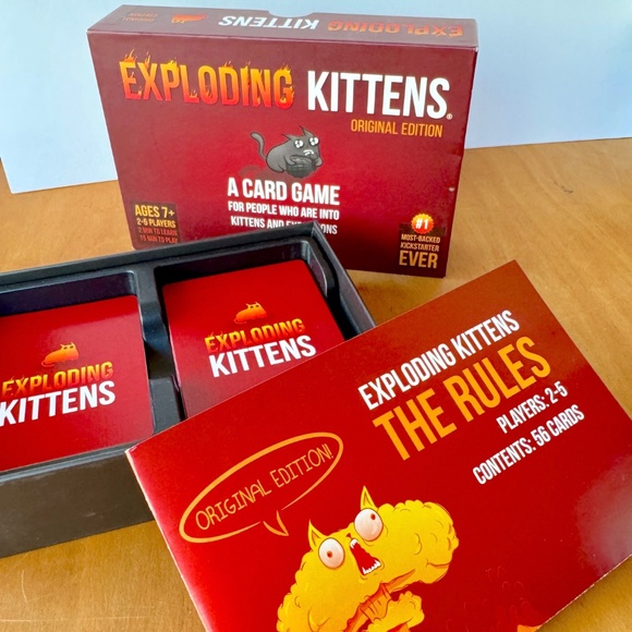 Exploding Kittens Card Game Original Edition - Picture 2 of 5